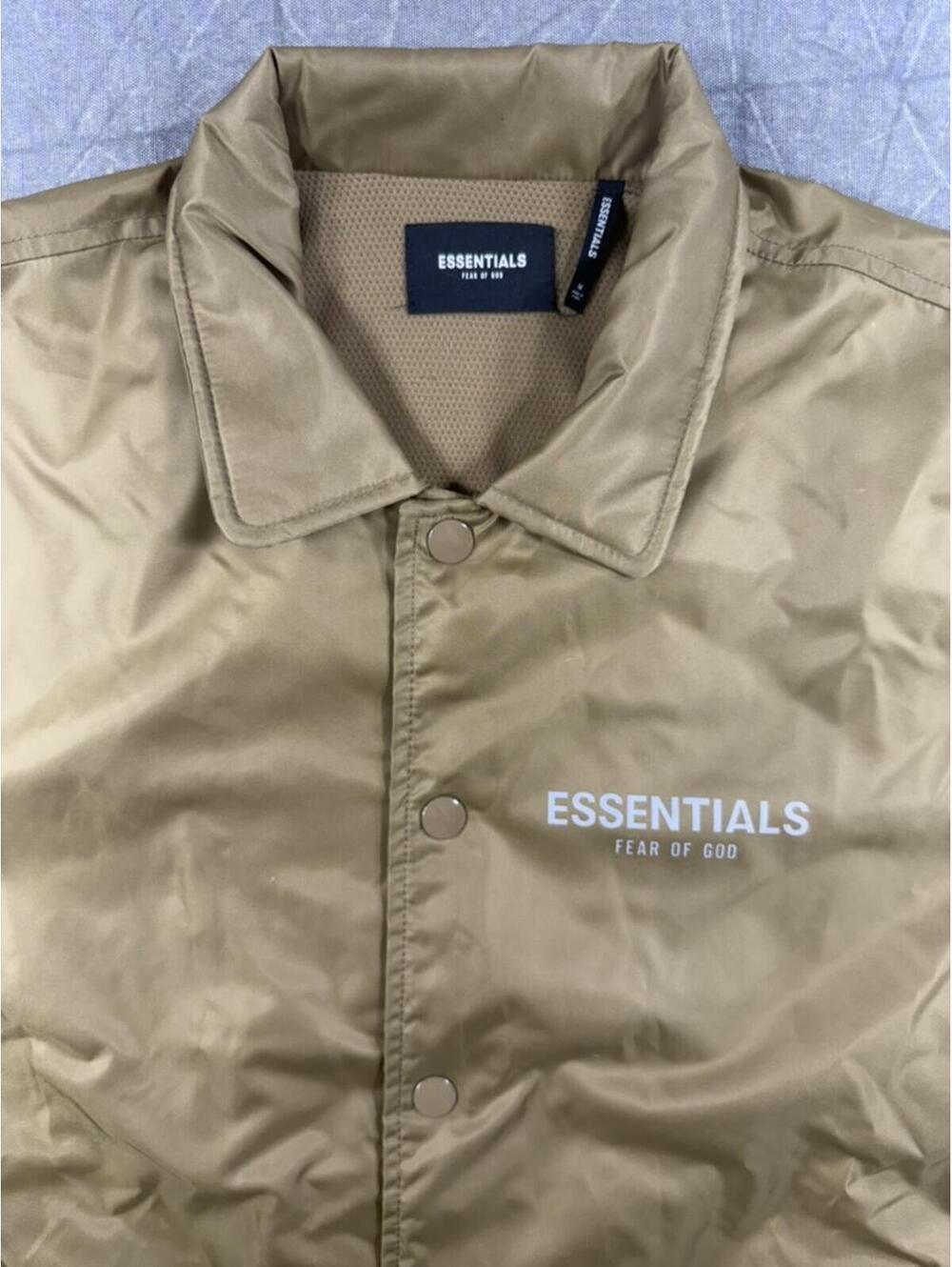 Essentials Fear Of God Jacket Men's M Brown